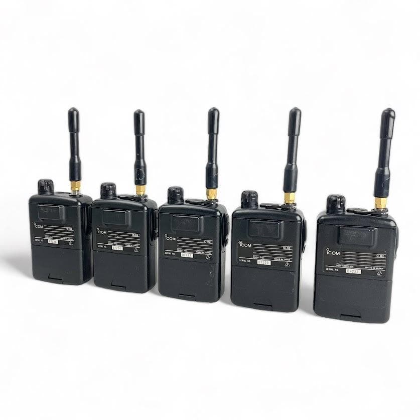 ●icom アイコム● 5台セット IC-R2 広帯域受信機 防災 無線 JR