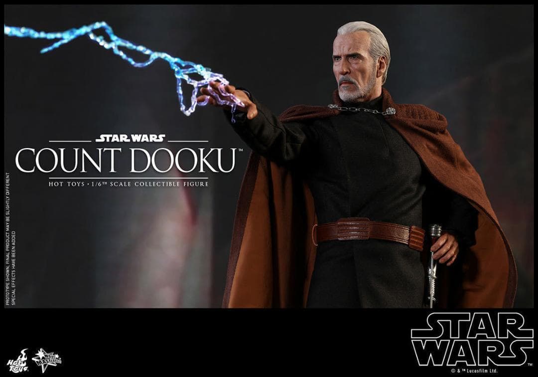 ホットトイズ1/6スター・ウォーズ クローンの攻撃 ドゥークー伯爵 MMS496