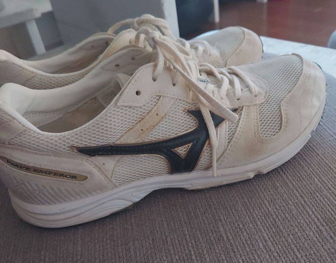 mizuno ミズノ ウェーブエンペラー ジャパン2 白 23.5 23 短距離