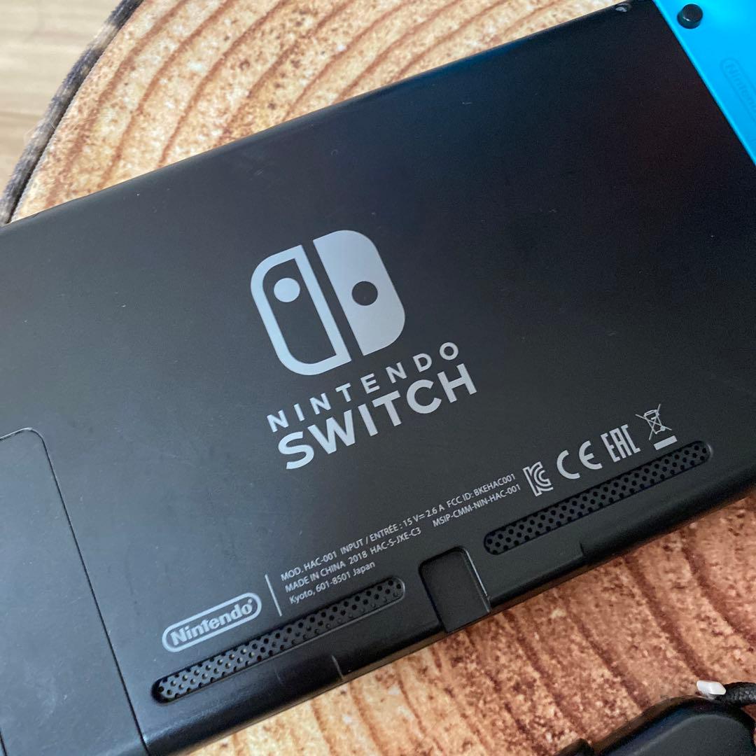 Nintendo Switch ニンテンドースイッチ本体　ネオン①