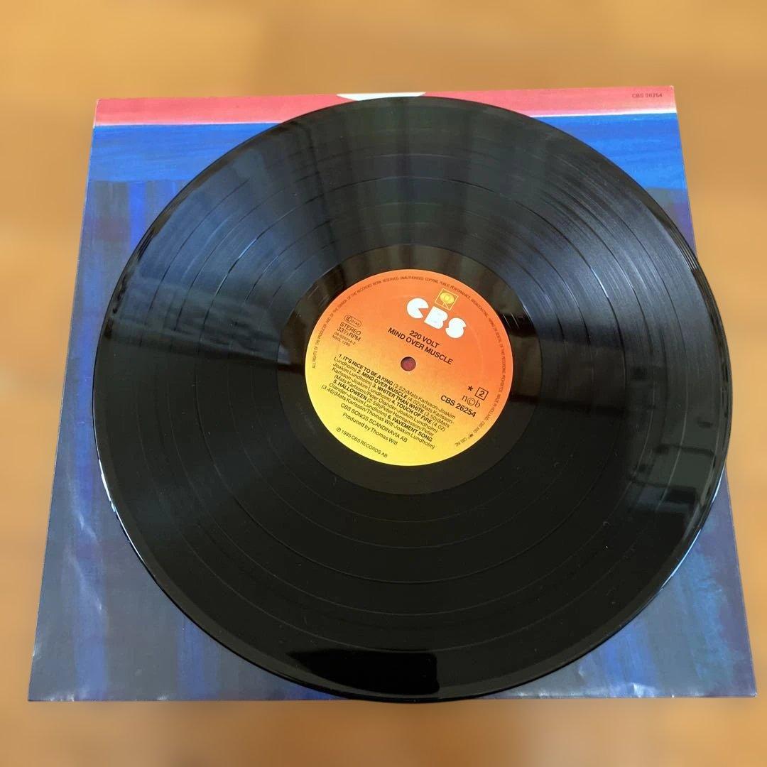 220ボルト 220VOLT Mind Over Muscle レコード