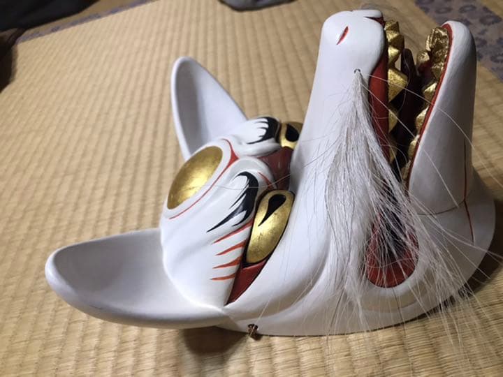 お祭り狐お面