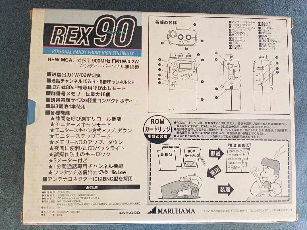 ハンディーパーソナル無線機 ①