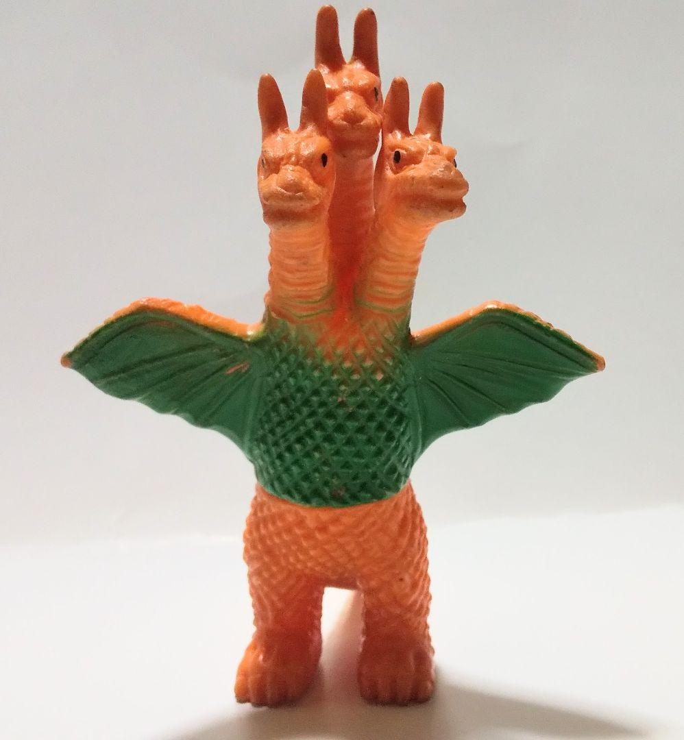 テロン ブルマァク キングギドラ ソフビ 当時物 怪獣 ソフビ ゴジラ