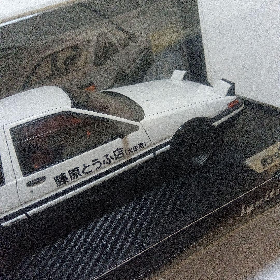 イグニッションモデル 1/18 頭文字D AE86 トレノ
