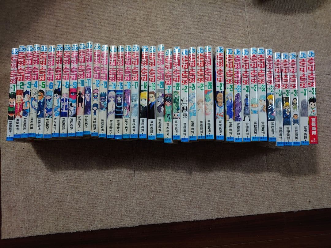 HUNTERHUNTER1〜38巻全然セット！