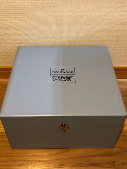 シュタイフ⭐︎ウエッジウッド⭐︎2001年限定⭐︎テディベア