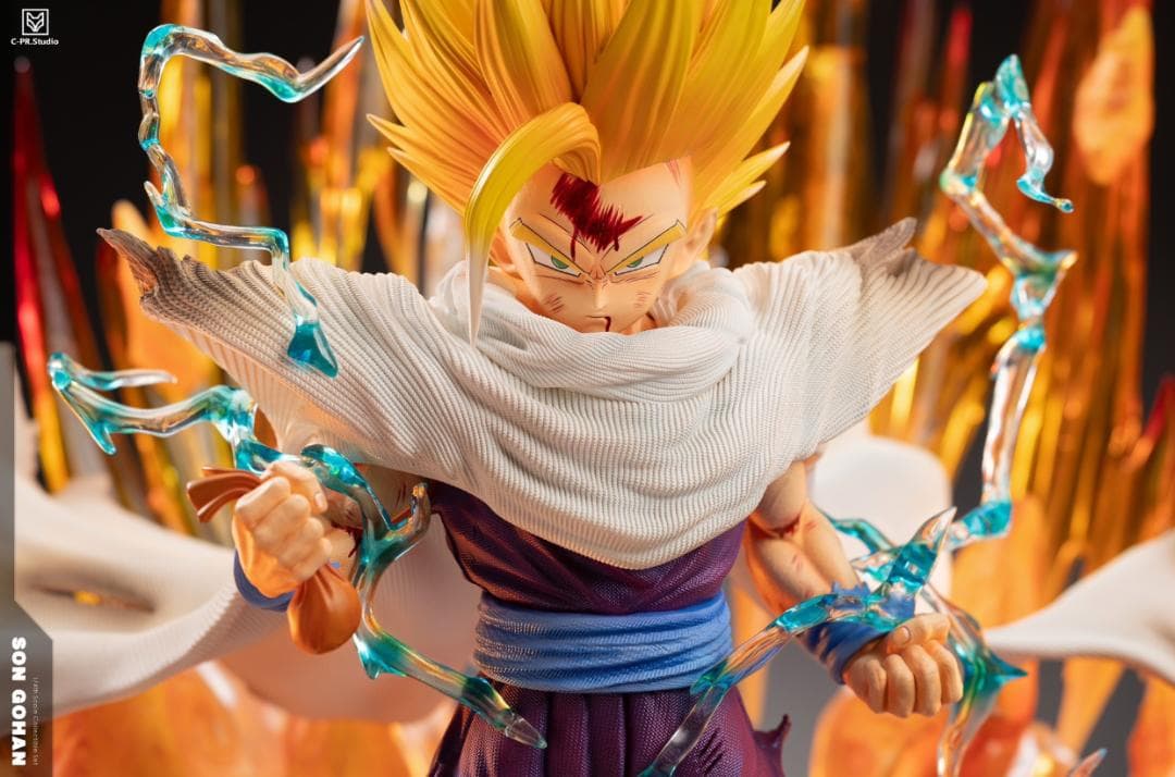 ドラゴンボール スーパーサイヤ人 2 孫悟飯 1/6 彫刻フィギュア 海外限定