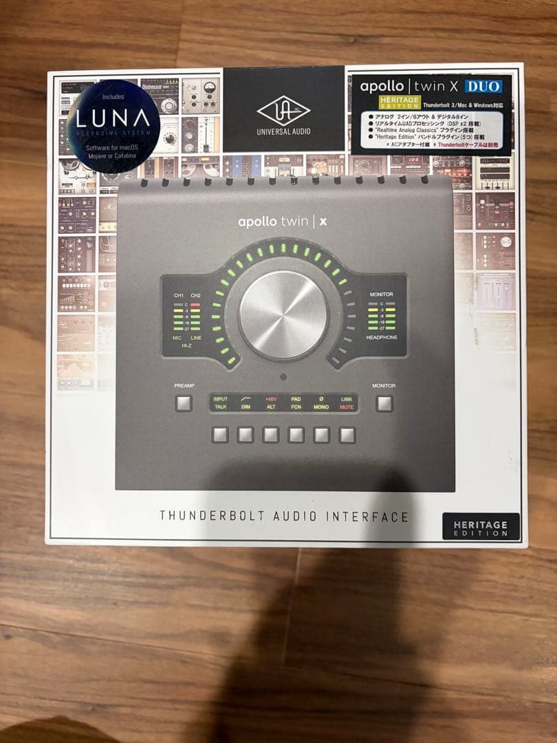 APOLLO TWIN X DUO Heritage Edition ケーブル付