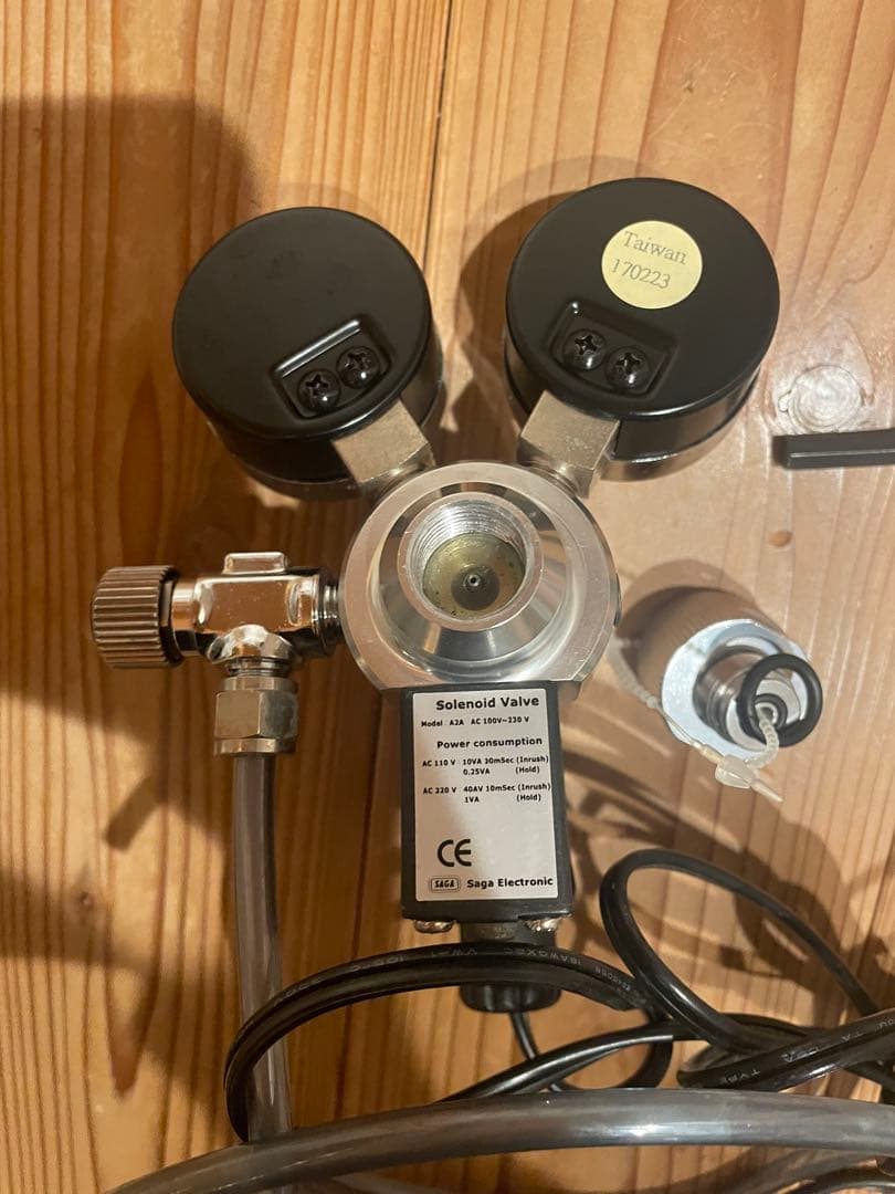 CO2レギュレーターセット 水草育成用