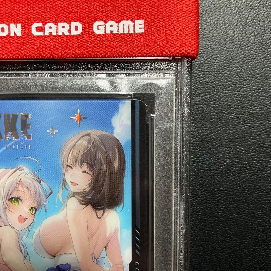 NIKKE ブルーウォーター アイランド ガンガール メタルカード psa10