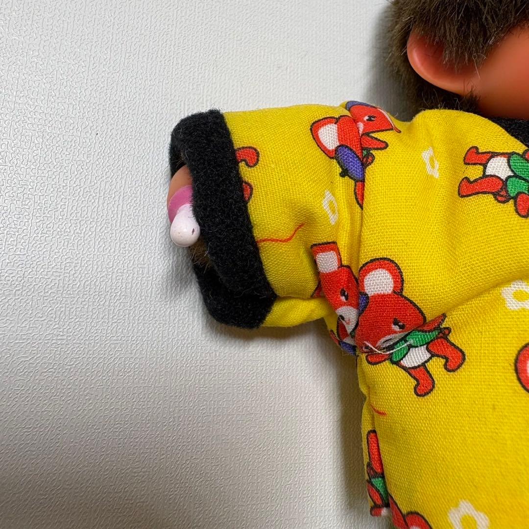 新品 昭和 モンチッチ はんてん SS 15cm monchhichi 1949