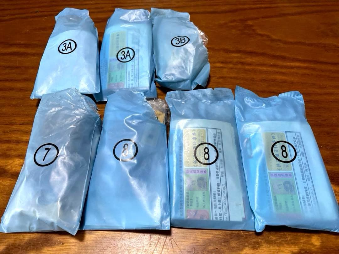 フルタ製菓 新歴史浪漫 新選組 フィギュアセット 箱無し 食玩