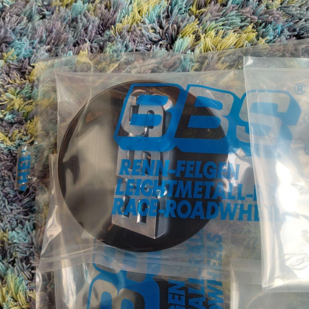 BBS.ホイールキャップのエンブレム3個