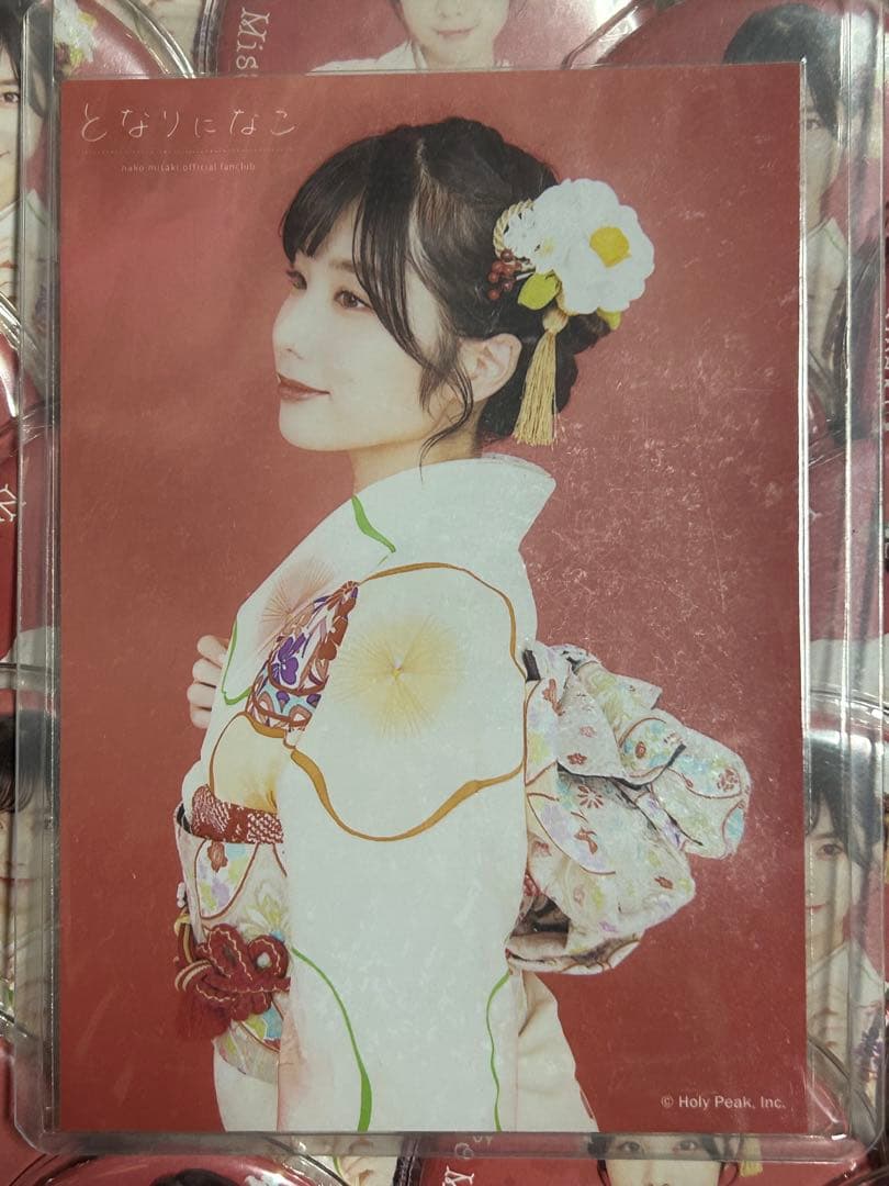 岬なこ　初期イベ　お正月　着物　缶バッジ計126個　１面　2種　値引き交渉可