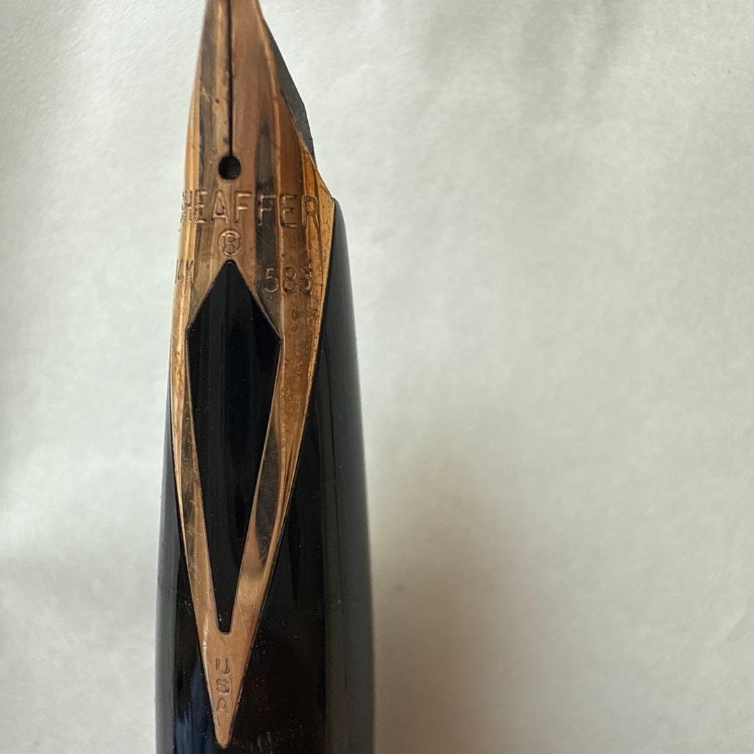 SHEAFFER 万年筆 STERLING SILVER インペリアル 14K