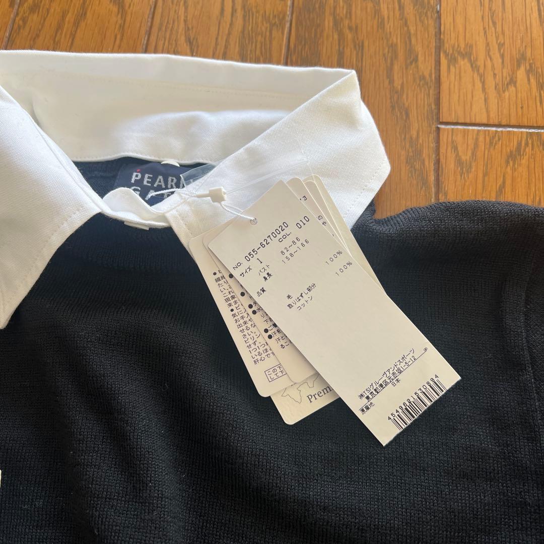 激レアPEARLY GATES ブラック セーター