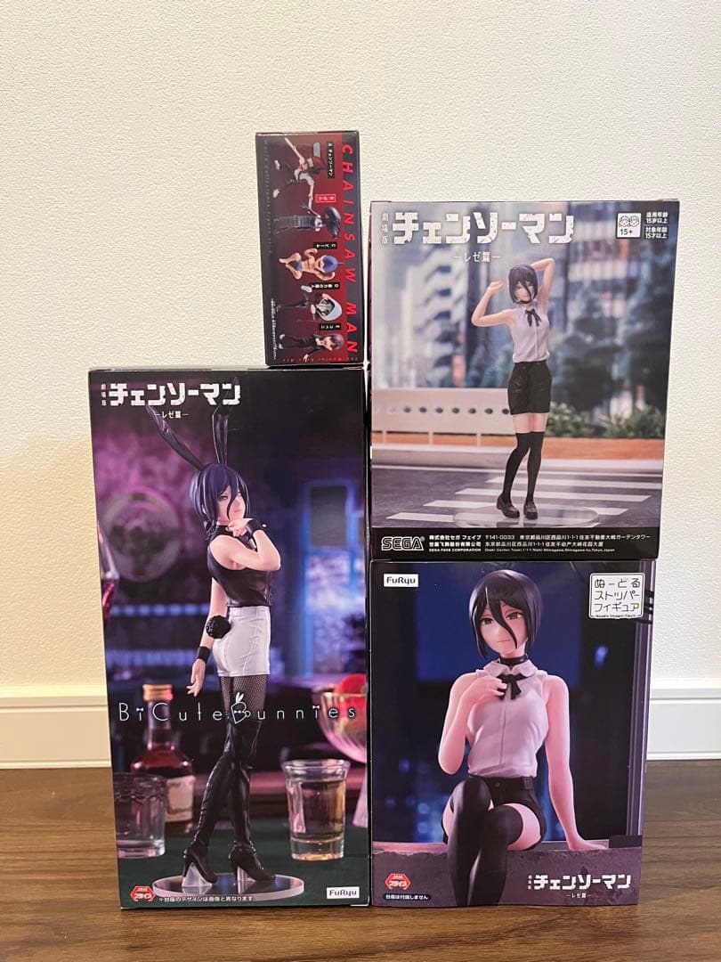 チェンソーマン-レゼ篇- レゼ フィギュア4体セット　まとめ売り