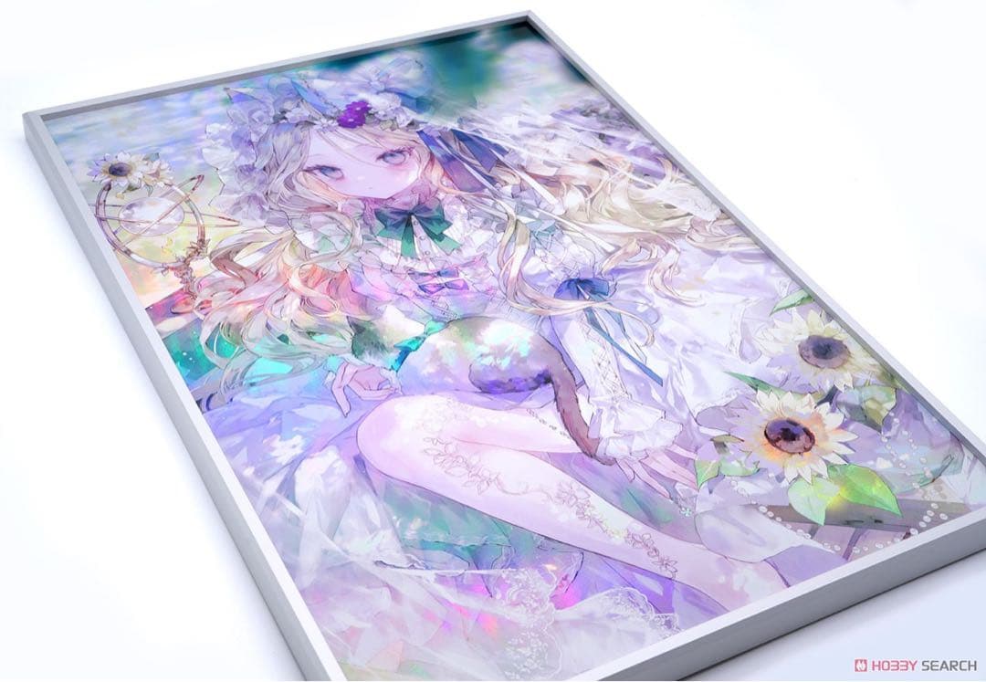 『国内流通25枚のみ』おにねこ先生直筆サイン入り X-ART製 オーロラアート