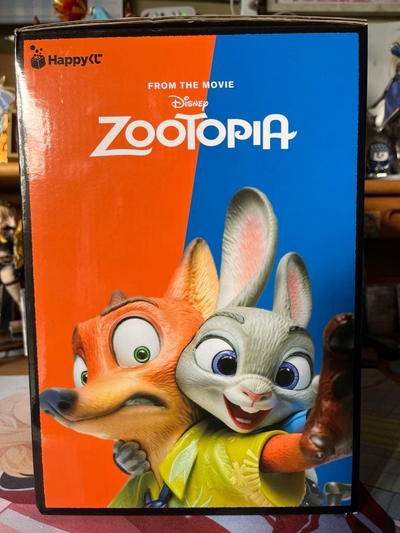 ズートピア　ニック&ジュディ　セルフィーフィギュア　HappyくじA賞