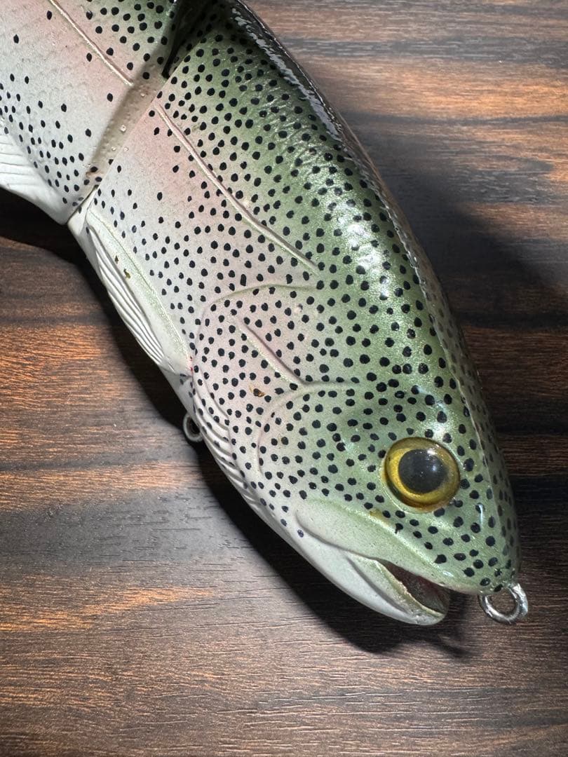 激レア Nate Bait 特注レインボートラウトベイト 12インチ