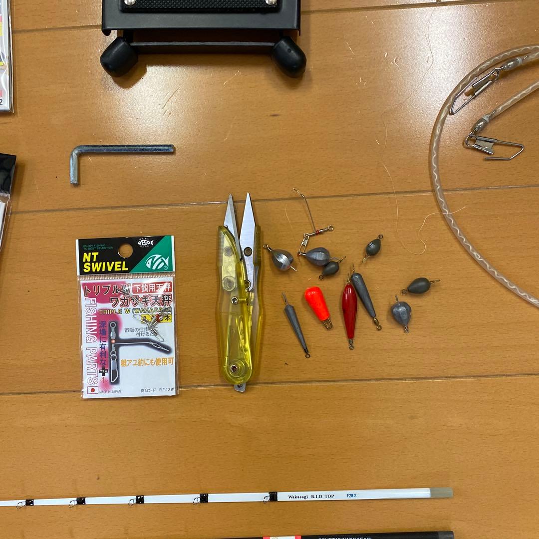 ワカサギ　電動リール　穂先　などなど　一式