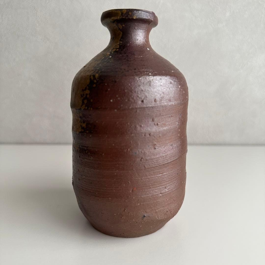 堀江祥山 備前 酒器 徳利 共箱