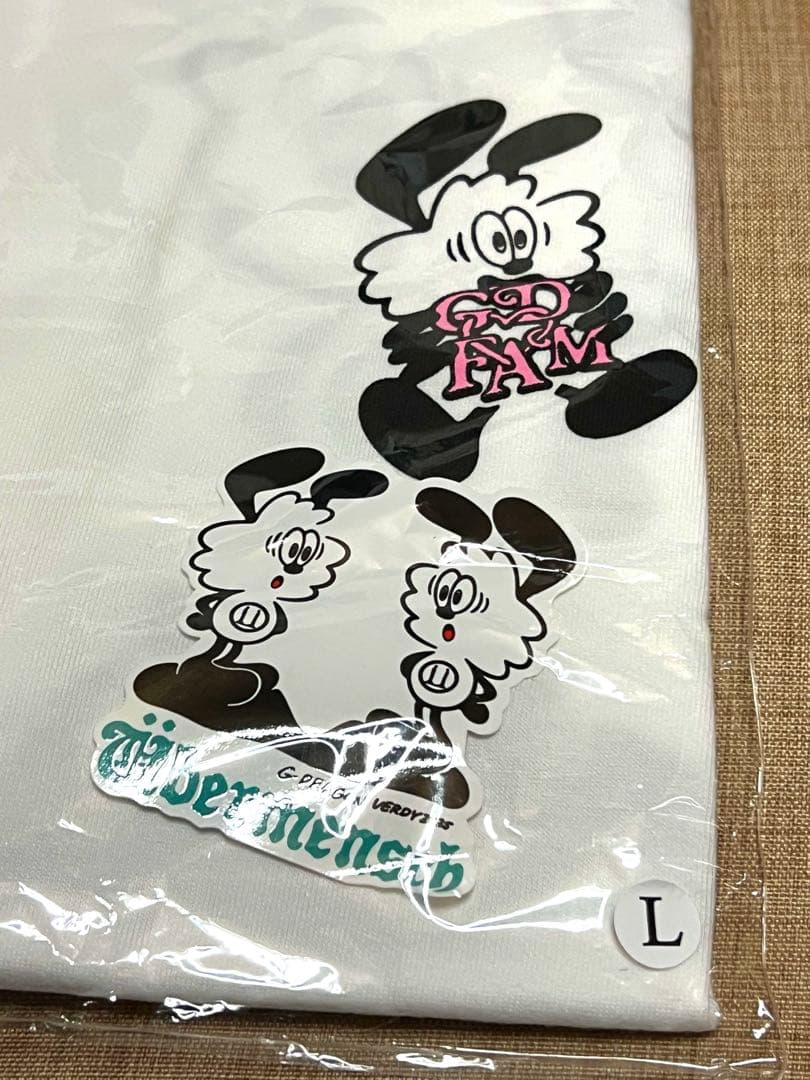 VERDY x G-DRAGON Ubermensch Tシャツ　ジヨンLサイズ