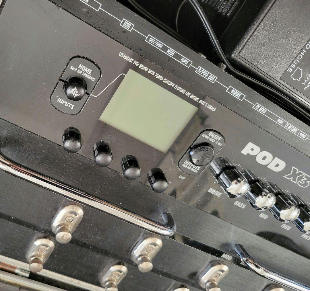 LINE6 POD X3 LIVE マルチエフェクター