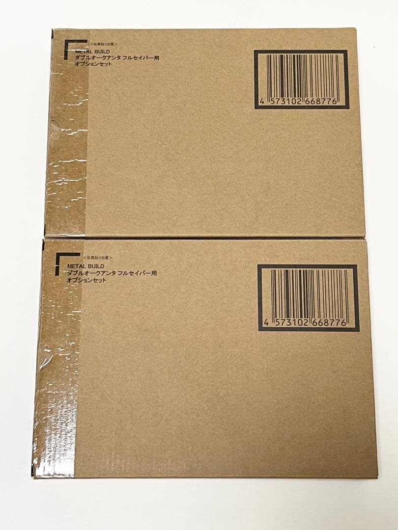 ダブルオークアンタフルセイバー メタルビルド　オプションセット2個 ガンダム00