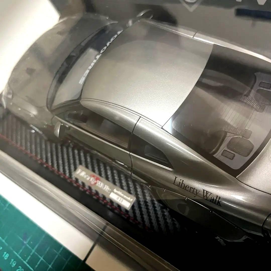 イグニッションモデル 1/18 リバティーウォーク GTR メタリックグレー
