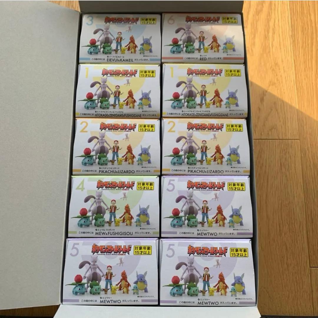 【新品】10箱セット／ポケモンスケールワールド (カントー地方)