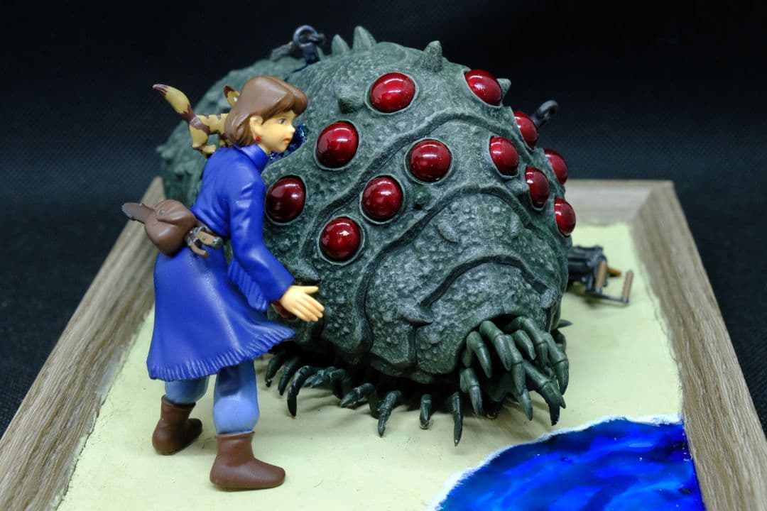 風の谷のナウシカ　プラモデル　ジオラマ　完成品 バンダイ（1/20スケール）