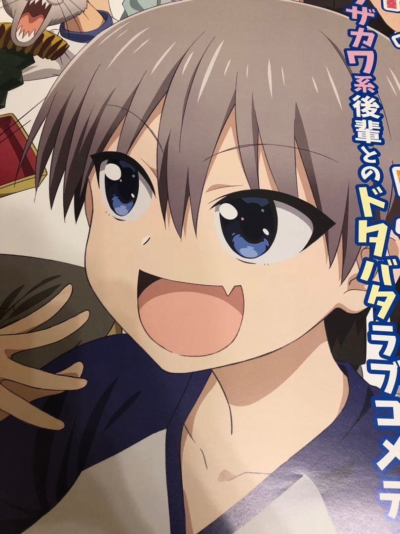 【非売品】宇崎ちゃんは遊びたい 宇崎花 放送告知 番宣 B2 両面 ポスター
