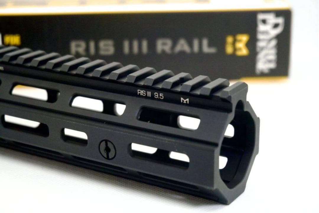 LDT DanielDefense RISⅢ ハンドガード ブラック9.5インチ