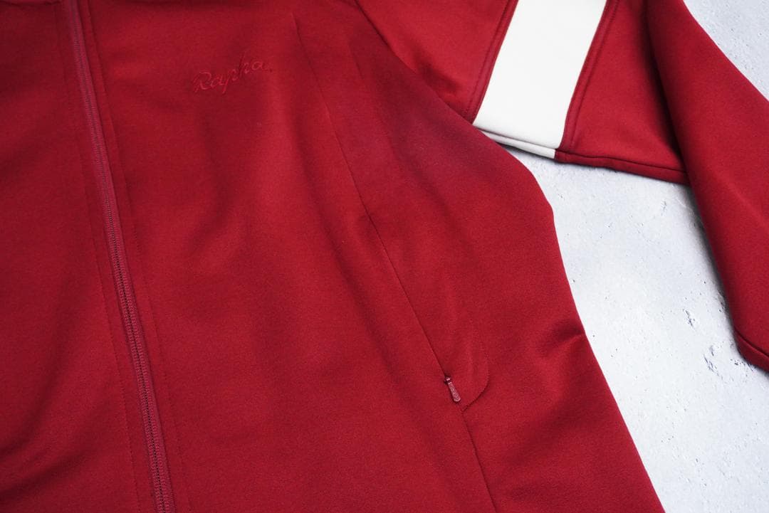 Rapha ラファ ウィンタージャージ長袖 Lサイズ バーガンディ レッド