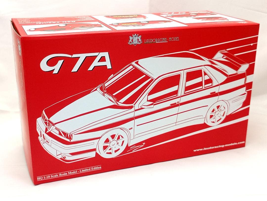 1/18 アルファロメオ 155 GTA 1993 カスタマーVers. レッド