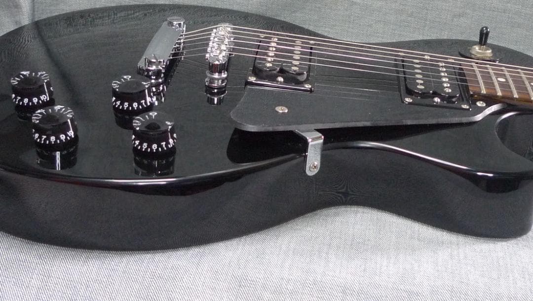 n4639☆Epiphone Les Paul Studio エボニーブラック