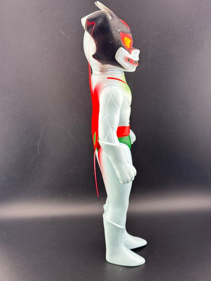 【中古品】デビルマン風　ソフビ ビンテージ ジャンボマシンダー フィギュア