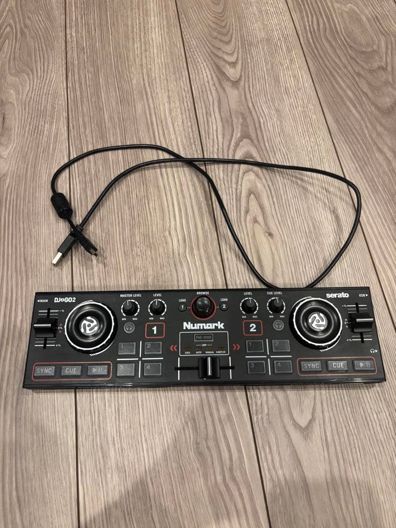 Numark DJ2GO2 USB DJコントローラー