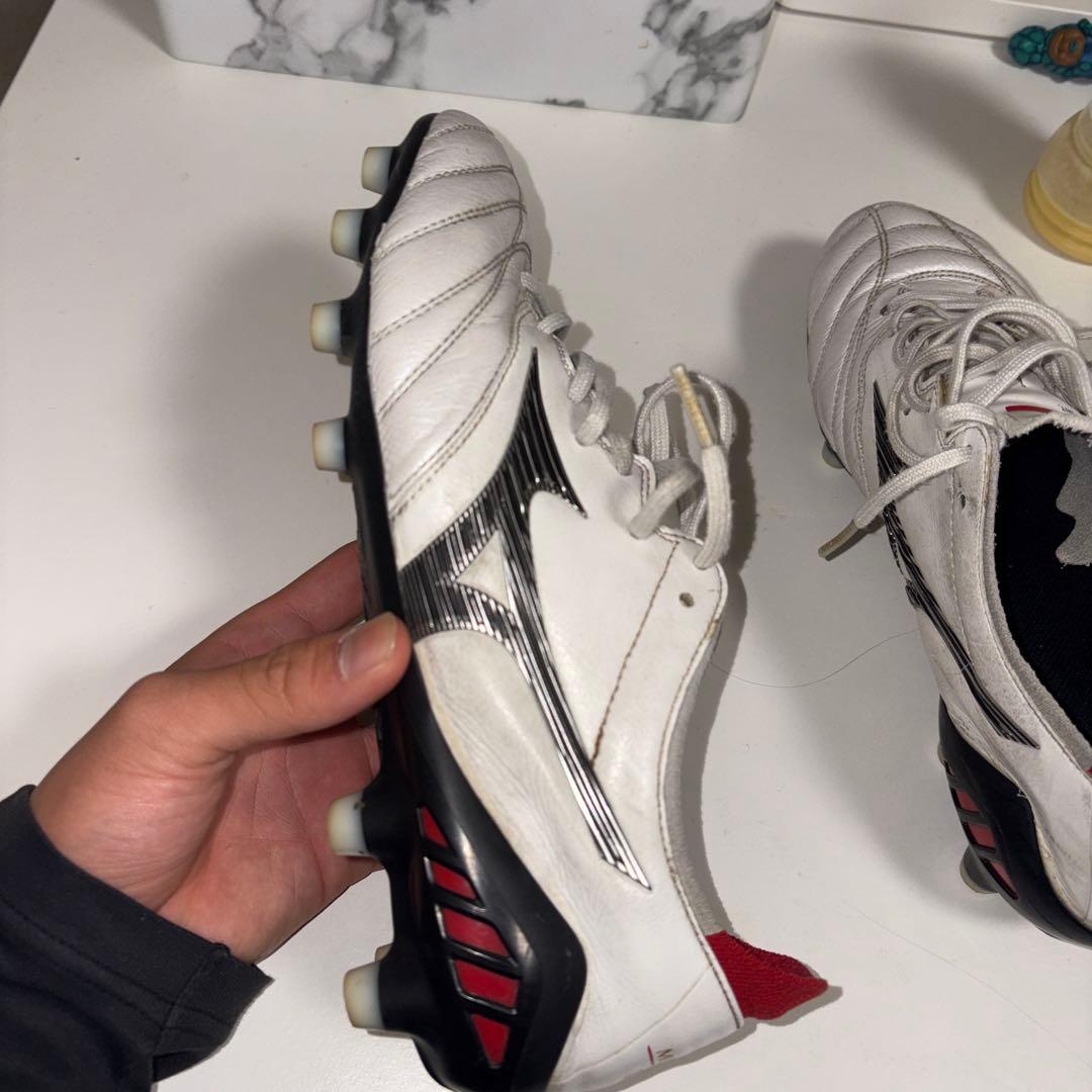 Mizuno サッカーシューズ スパイク ホワイト