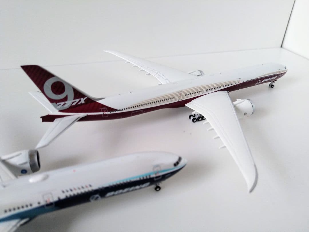 jcwings BOEING 777-9 2機セット ハウスカラー 1/400