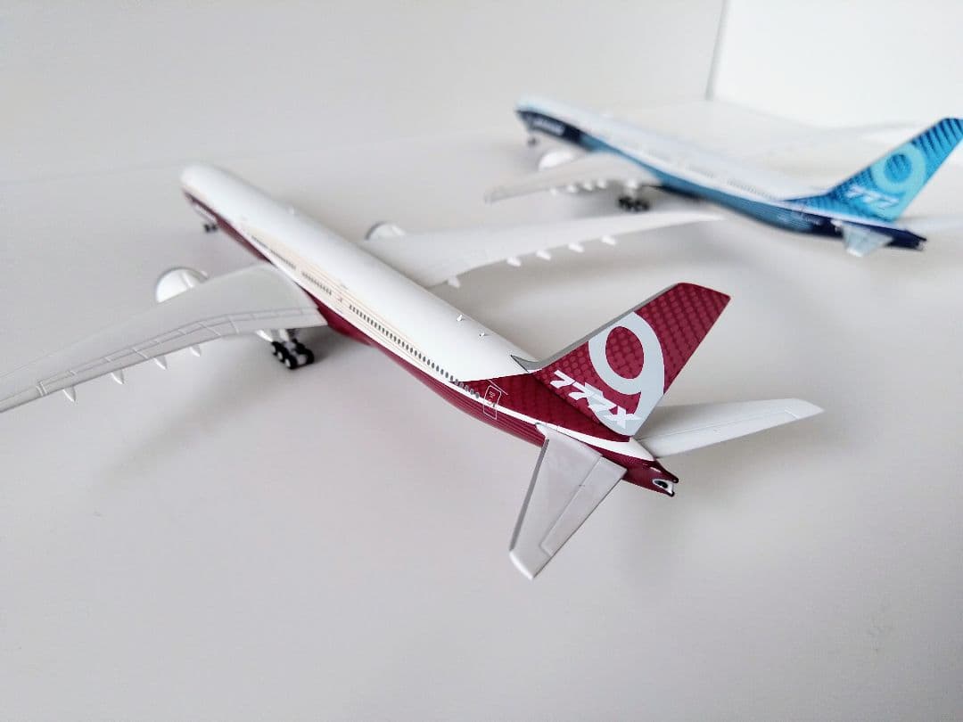 jcwings BOEING 777-9 2機セット ハウスカラー 1/400