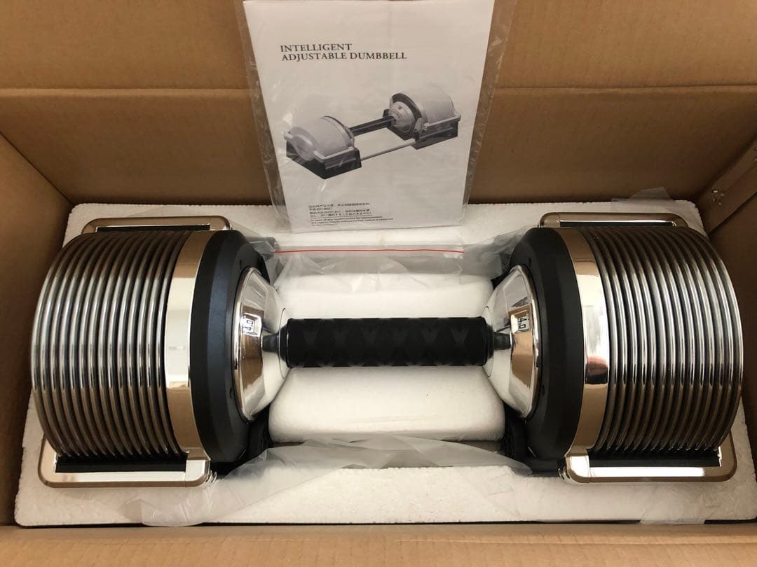 【新品未使用】可変式ダンベル 3kg-32kg 2個セット