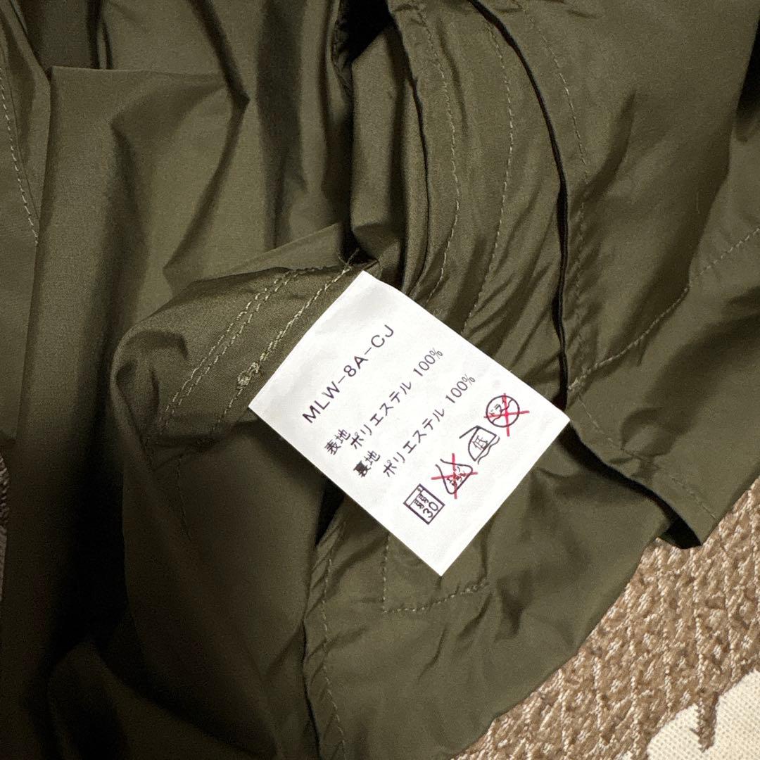 MARK&LONA（マークアンドロナ）オリーブグリーン　プルオーバージャケット