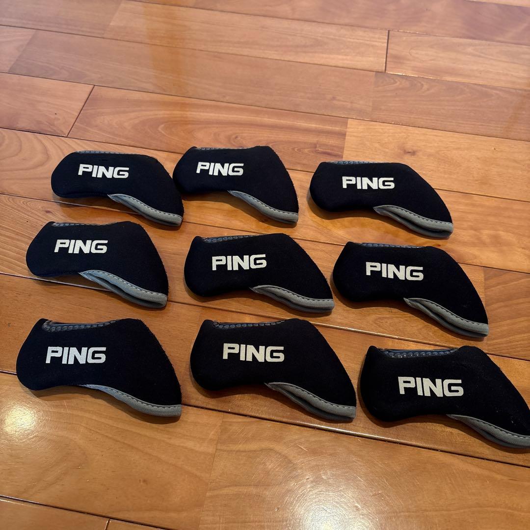 名器 PING G25 アイアン 5〜L 9本 赤 レッド CFS スチール S