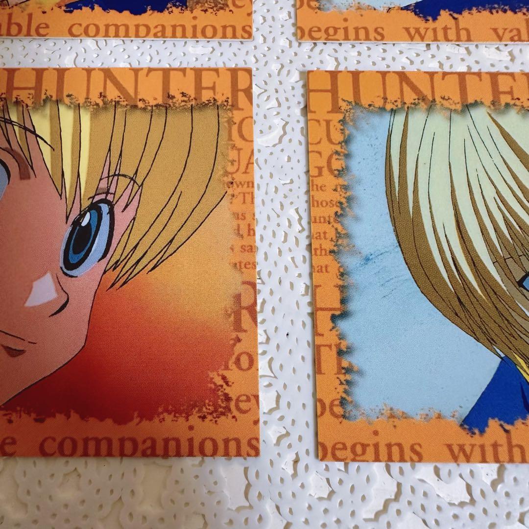 HUNTER×HUNTER クラピカ　スクラッチカード4枚 非売品
