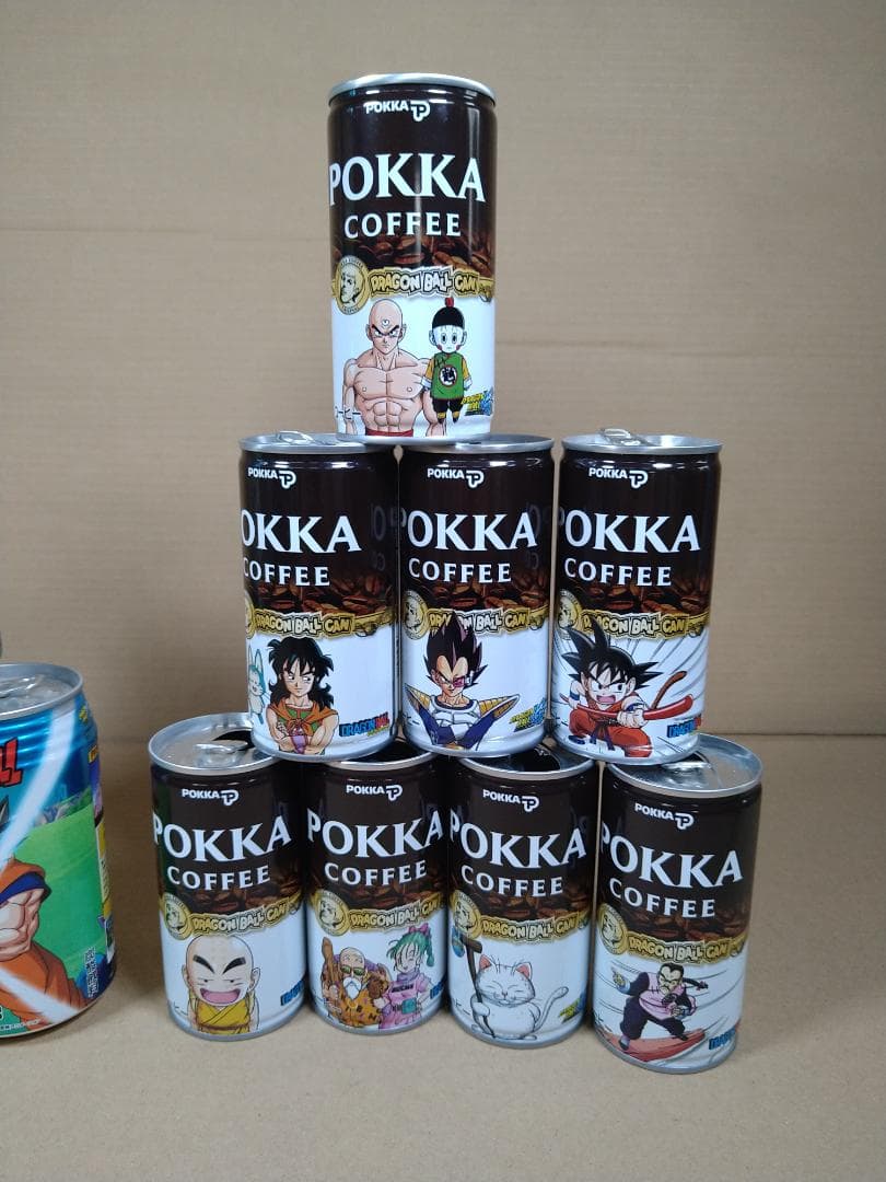ポッカ、ドラゴンボールの缶、希少