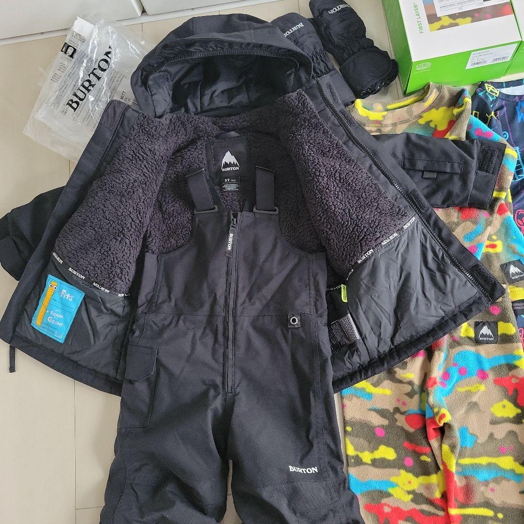 BURTON　スノーボードウェア　キッズ　トドラー　スノーグローブセット