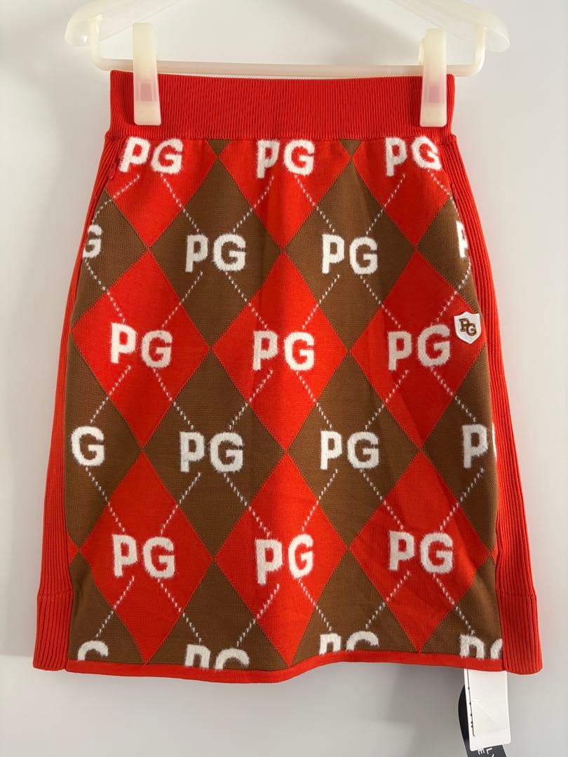 新品・PEARLY GATES 【定価35200円】ニットスカート Sサイズ